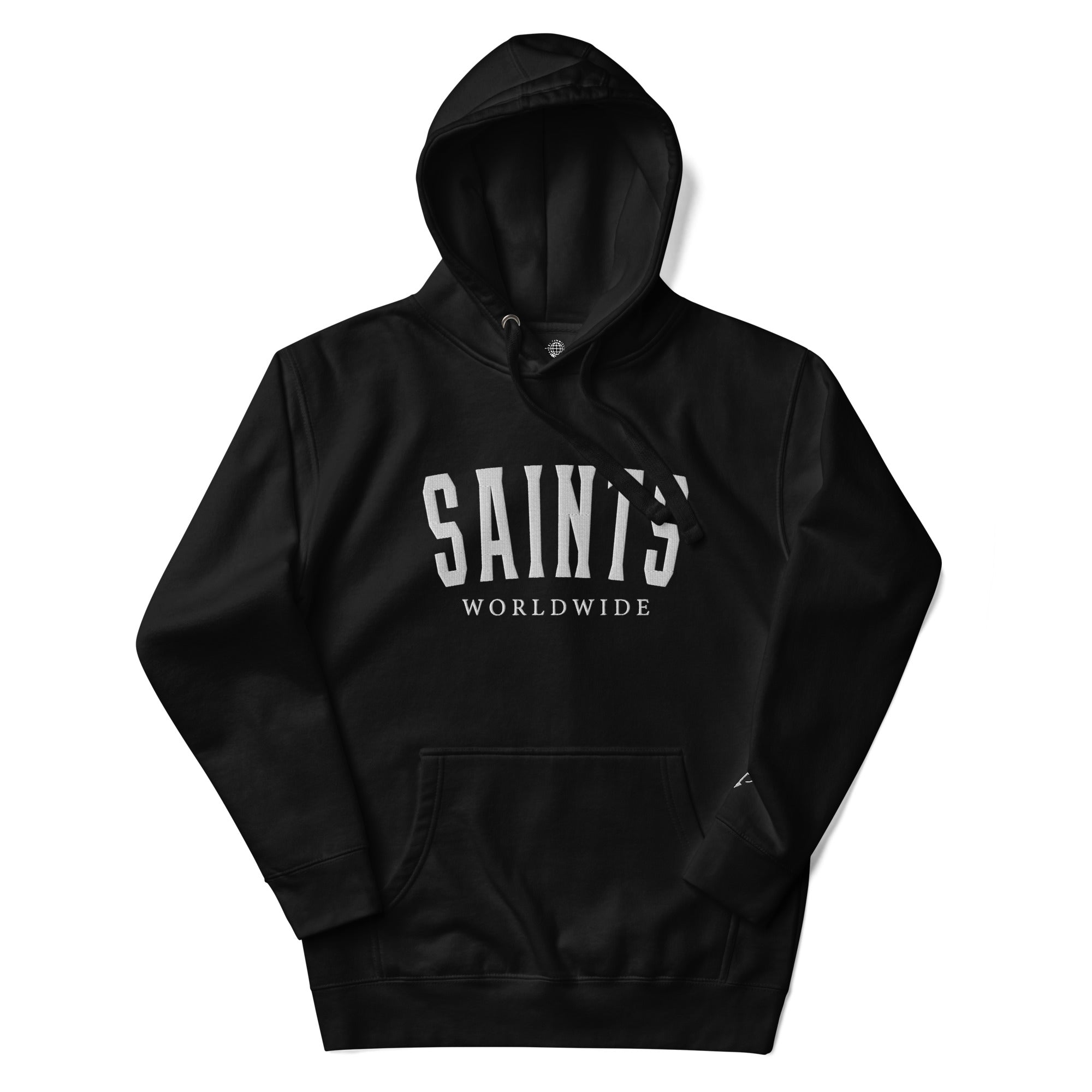 SAINTS WORLDWIDE Embroidered Hoodie Front