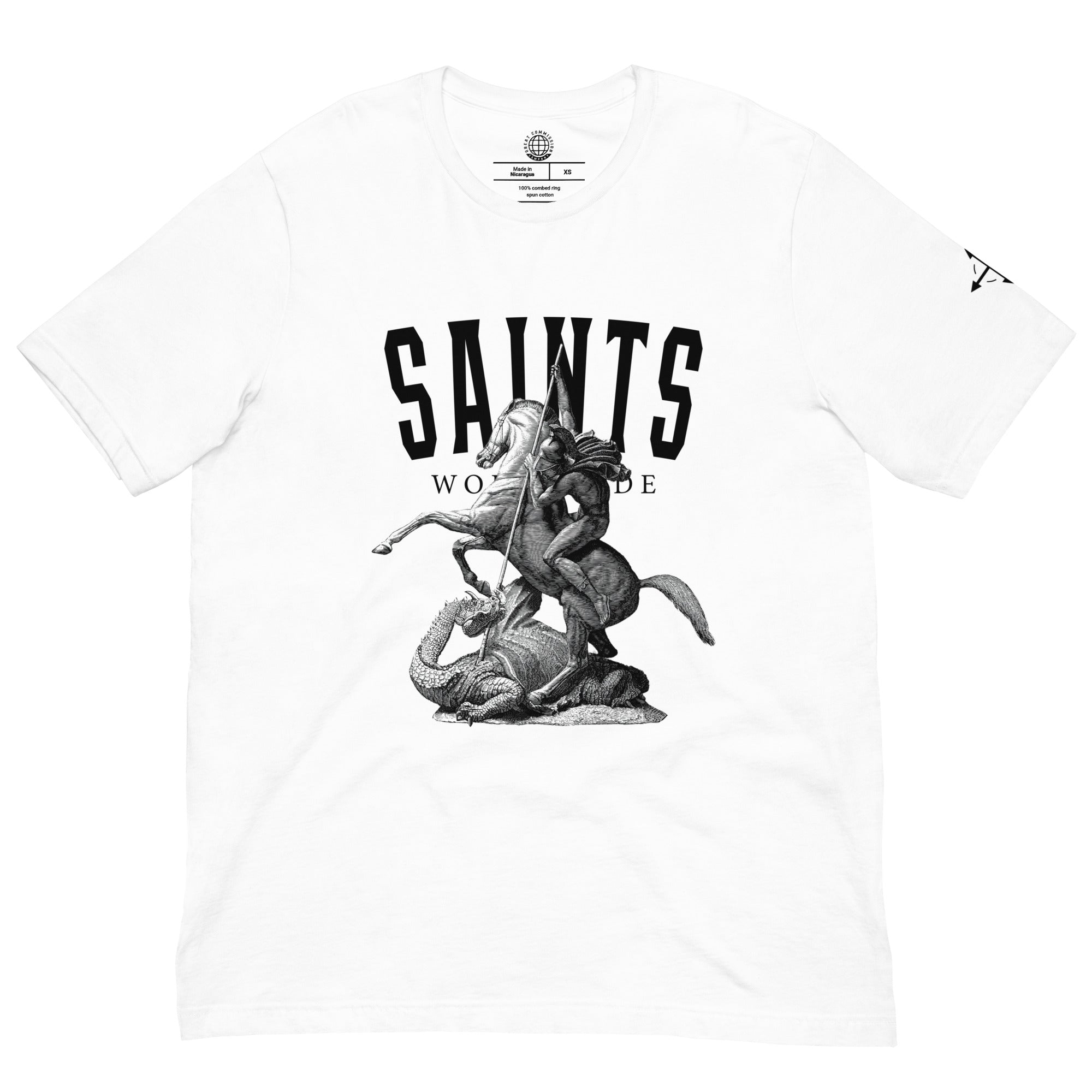 Saints Worldwide T-shirt White Front